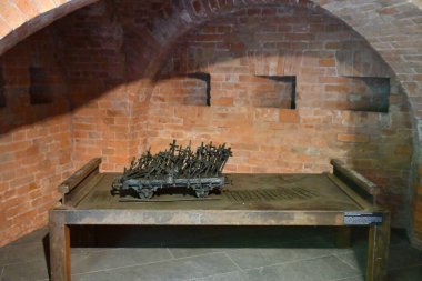 WARSAW, POLAND - JUL 10: Katyn Museum (Muzeum Katynskie) in Warsaw, Poland, as seen on July 10, 2022.