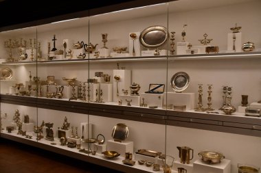 Varşova, Polonya 'da Varşova Müzesi (Muzeum Warszawy), 20 Temmuz 2022' de görüldü.. 