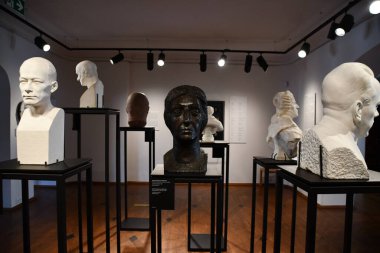 Varşova, Polonya 'da Varşova Müzesi (Muzeum Warszawy), 20 Temmuz 2022' de görüldü.. 