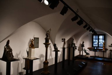 Varşova, Polonya 'da Varşova Müzesi (Muzeum Warszawy), 20 Temmuz 2022' de görüldü.. 