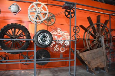 WARsaw, POLAND - 11 Temmuz 2022 'de Polonya' nın Varşova kentindeki Kopernik Bilim Merkezi.