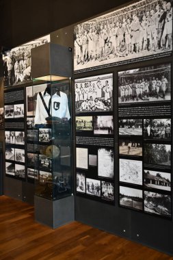 WARSAW, POLAND - JUL 11: Legia Museum in Warsaw, Poland, as seen on July 11, 2022.