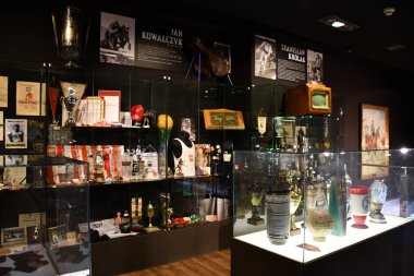 WARSAW, POLAND - JUL 11: Legia Museum in Warsaw, Poland, as seen on July 11, 2022.