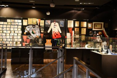 WARSAW, POLAND - JUL 11: Legia Museum in Warsaw, Poland, as seen on July 11, 2022.