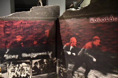 10 Temmuz 2022 'de Polonya' nın Varşova kentindeki Varşova Ayaklanma Müzesi 'nde görüldü..