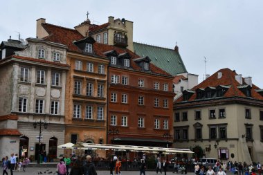 VARŞAN, POLAND - 10 Temmuz 2022 'de Polonya' nın Varşova şehrinde görüldüğü gibi. 