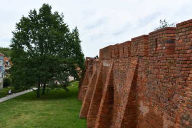 VARŞAN, POLAND - 10 Temmuz 2022 'de Polonya' nın Varşova şehrinde görüldüğü gibi. 