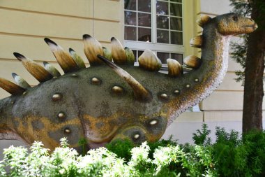WARSAW, POLAND - JUL 13: Geological Museum of the State Geological Institute in Warsaw, Poland, as seen on July 13, 2022.