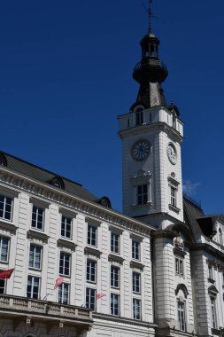 WARSAW, POLAND - JUL 13: Jablonowski Palace in Warsaw, Poland, as seen on July 13, 2022.
