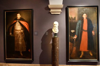 10 Temmuz 2022 'de Polonya' nın Varşova kentindeki Kraliyet Kalesi 'nde görüldü..