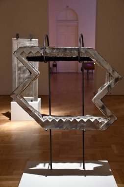 13 Temmuz 2022 'de Polonya' nın Varşova kentindeki Zacheta Ulusal Sanat Galerisi 'nde görüldü..