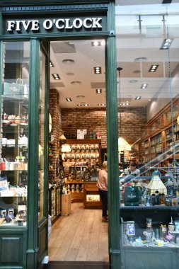 WARSAW, POLAND - JUL 16: Five OClock store at Westfield Arkadia shopping mall in Warsaw, Poland, as seen on July 16, 2022.