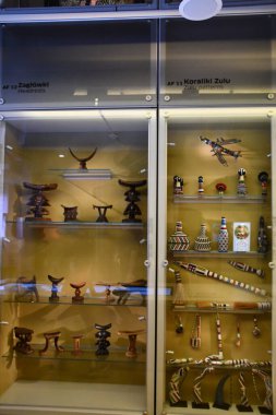 WARSAW, POLAND - JUL 15: National Museum of Ethnography in Warsaw, Poland, as seen on July 15, 2022.