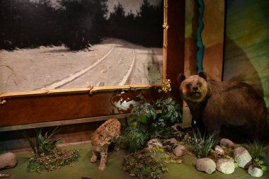 WARSAW, POLAND - JUL 15: Museum of Hunting and Horsemanship at Royal Lazienki Museum in Warsaw, Poland, as seen on July 15, 2022.