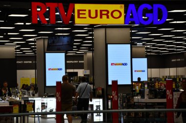 16 Temmuz 2022 'de Polonya' nın Varşova kentindeki Galeria Mokotow alışveriş merkezinde görüldü..