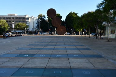 TEL AVIV, ISRAEL - 20 Temmuz 2021 'de İsrail' in Tel Aviv kenti civarında görüldü..