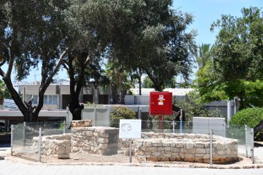 TEL AVIV, ISRAEL - 20 Temmuz 2022: Muza Eretz İsrail Müzesi, Tel Aviv, İsrail. 