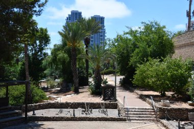 TEL AVIV, ISRAEL - 20 Temmuz 2022: Muza Eretz İsrail Müzesi, Tel Aviv, İsrail. 