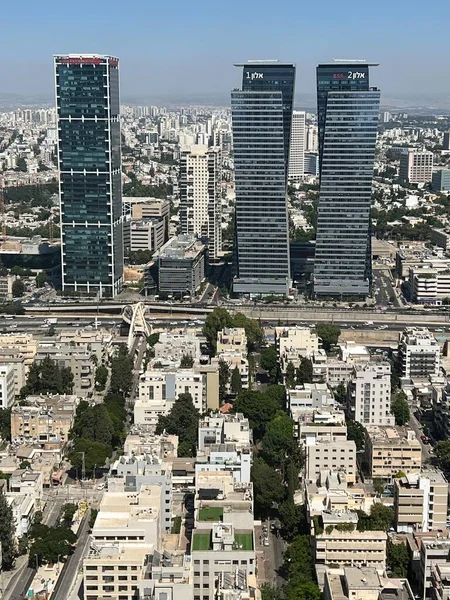 Tel Aviv Israel Jul Luftaufnahme Von Tel Aviv Israel Aufgenommen — Stockfoto