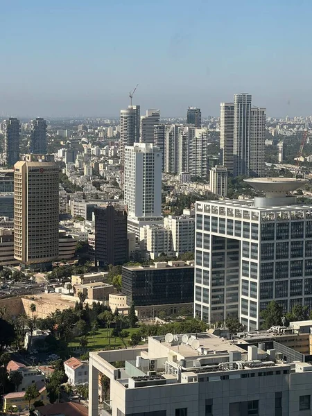 Tel Aviv Israel Července 2021 Letecký Pohled Tel Aviv Izraeli — Stock fotografie