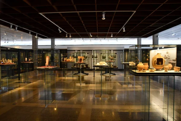 Tel Aviv Israel Jul 以色列特拉维夫Muza Eretz以色列博物馆的Hanewspapmuseum Ceramics Pavilion 见2022年7月20日 — 图库照片
