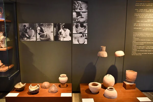 Tel Aviv Israel Jul Haaretz Museum Ceramics Pavilion Muza Eretz — 스톡 사진