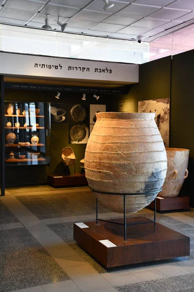 Tel Aviv Israel Jul Μουσείο Haaretz Περίπτερο Κεραμικής Στο Μουσείο — Φωτογραφία Αρχείου