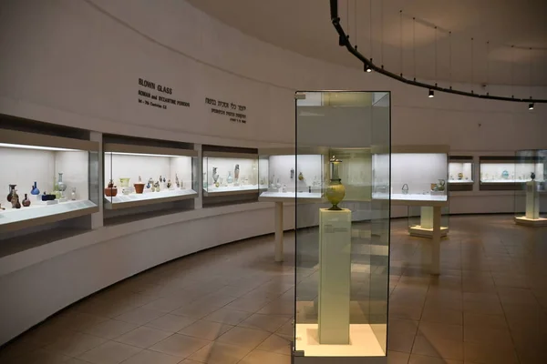 Tel Aviv Israel Jul Haaretz Museum Glass Pavilion Muza Eretz — Fotografia de Stock