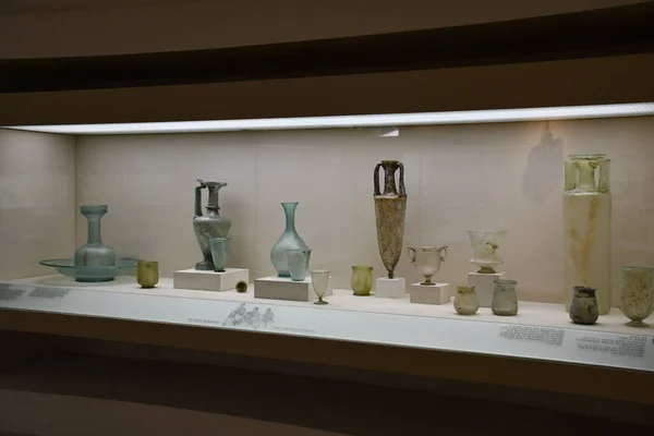 Tel Aviv Israel Jul Haaretz Museum Glass Pavilion Muza Eretz — Fotografia de Stock