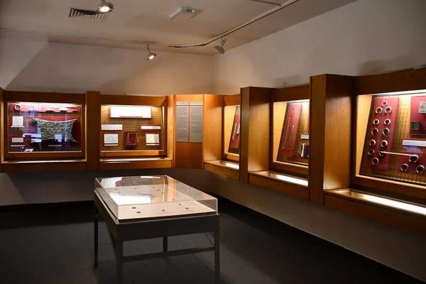 Tel Aviv Israel Lipca Pawilon Numizmatyczny Kadmana Muzeum Muza Eretz — Zdjęcie stockowe