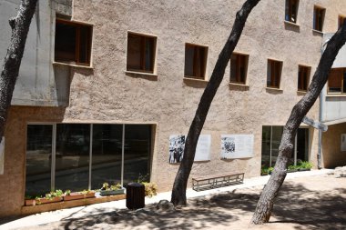 TEL AVIV, ISRAEL - JUL 20: Palmach Museum in Tel Aviv, Israel, seen on July 20, 2022. It dedicated to the Palmach, the strike-force of the pre-state underground Haganah defense organization, which was later integrated into the Israel Defense Forces.