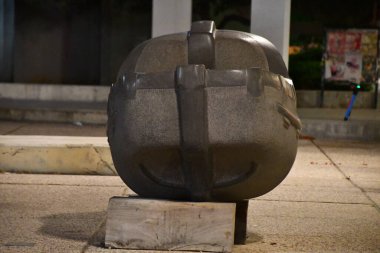 TEL AVIV, ISRAEL - JUL 21: Tel Aviv Museum of Art in Israel, as seen on July 21, 2022.