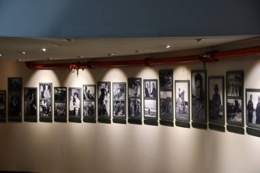 TEL AVIV, ISRAEL - 20 Temmuz 2021 'de İsrail' in Tel Aviv kentindeki Yitzhak Rabin Center.