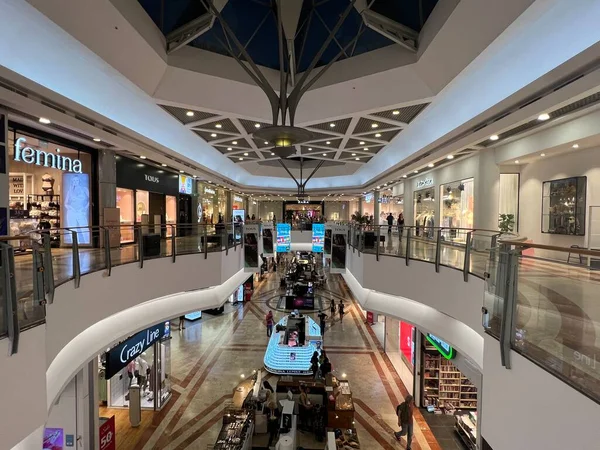 Tel Aviv Israel Jul 2021年7月21日看到的以色列特拉维夫Azrieli购物中心 — 图库照片