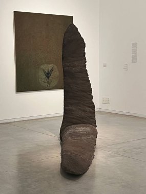 TEL AVIV, ISRAEL - 21 Temmuz 2021 'de İsrail' de Tel Aviv Sanat Müzesi.