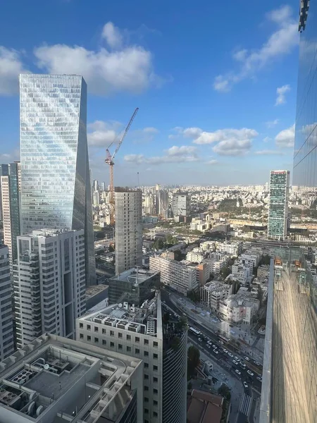 Tel Aviv Israel Jul Luftaufnahme Von Tel Aviv Israel Aufgenommen — Stockfoto