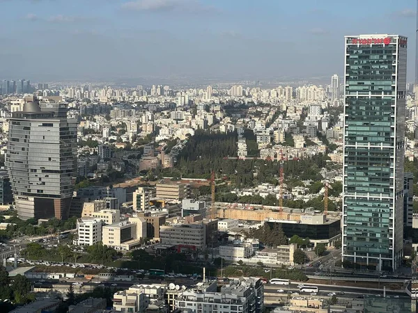 Tel Aviv Israel Jul 2021年7月20日現在イスラエルのテルアビブの空中ビュー — ストック写真