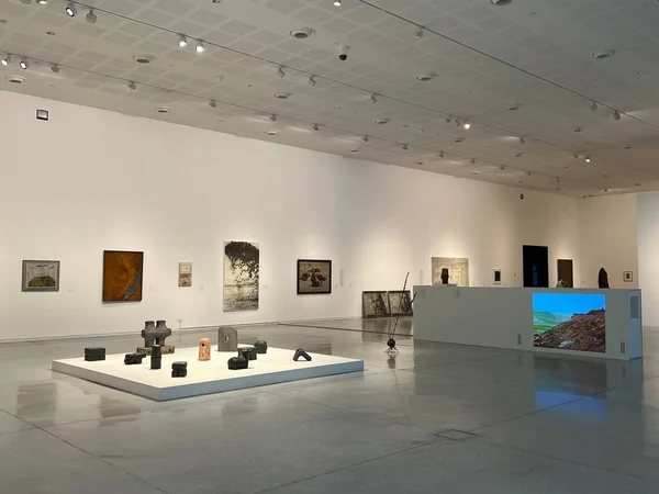 Tel Aviv Israel Jul 特拉维夫以色列艺术博物馆 2021年7月21日建成 — 图库照片