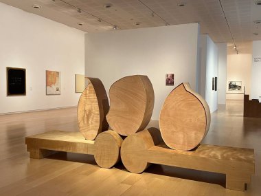 TEL AVIV, ISRAEL - 21 Temmuz 2021 'de İsrail' de Tel Aviv Sanat Müzesi.