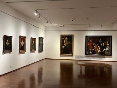 TEL AVIV, ISRAEL - 21 Temmuz 2021 'de İsrail' de Tel Aviv Sanat Müzesi.