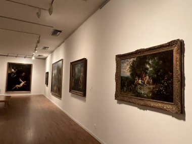 TEL AVIV, ISRAEL - 21 Temmuz 2021 'de İsrail' de Tel Aviv Sanat Müzesi.