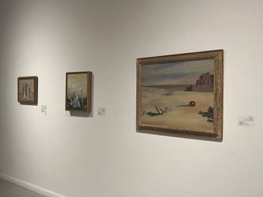 TEL AVIV, ISRAEL - 21 Temmuz 2021 'de İsrail' de Tel Aviv Sanat Müzesi.