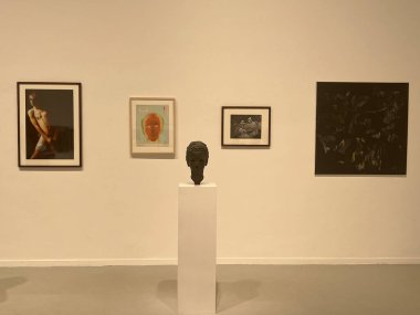 TEL AVIV, ISRAEL - 21 Temmuz 2021 'de İsrail' de Tel Aviv Sanat Müzesi.