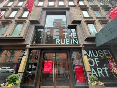 NEW YORK NY - JUN 2: The Rubin Museum of Art in Manhattan, New York, as seen on June 2, 2022. clipart