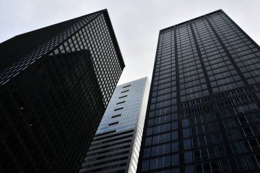 MANHATTAN, NY - JUN 18 Skyscrapers in Manhattan, New York, as seen on June 18, 2022.