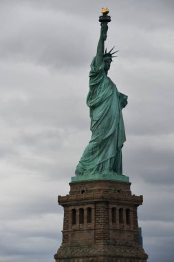 NEW YORK, NY - JUN 18: Statue of Liberty at Liberty Island in New York City, USA, as seen on June 18, 2022. 