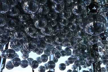 NEW YORK, NY - JUN 19: Affinity room at The Summit observation deck at One Vanderbilt in Manhattan, New York City, as seen on June 19, 2022.