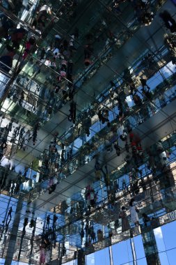 NEW YORK, NY - JUN 19: Transcendence room at The Summit observation deck at One Vanderbilt in Manhattan, New York City, as seen on June 19, 2022.