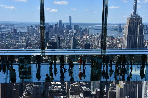 NEW YORK, NY - JUN 19: Transcendence room at The Summit observation deck at One Vanderbilt in Manhattan, New York City, as seen on June 19, 2022.