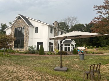 ORANGE CT - SEP 4: Winery at Stappa Vineyard in Orange, Connecticut, as seen on Sep 4, 2022.
